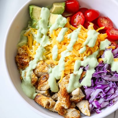 Keto Bowls with Chicken Avocado