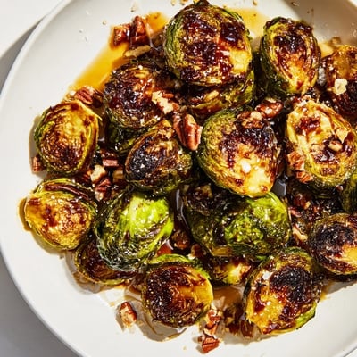 Honey Balsamic Brussels Sprouts